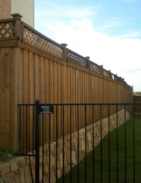 Dallas wood fence