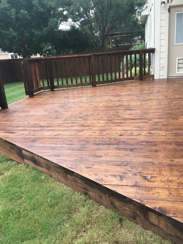 wood deck builders denton texas