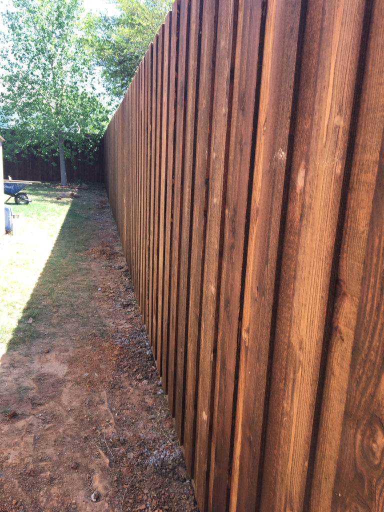 wood fence denton texas
