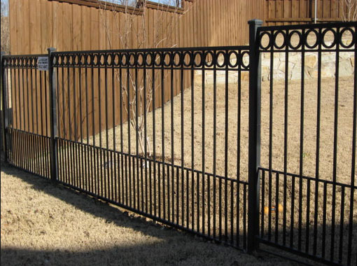 wrought iron fence denton texas
